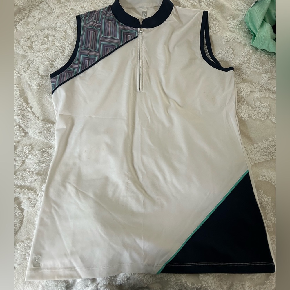 KATE LORD GOLD SHIRT SIZE MEDIUM